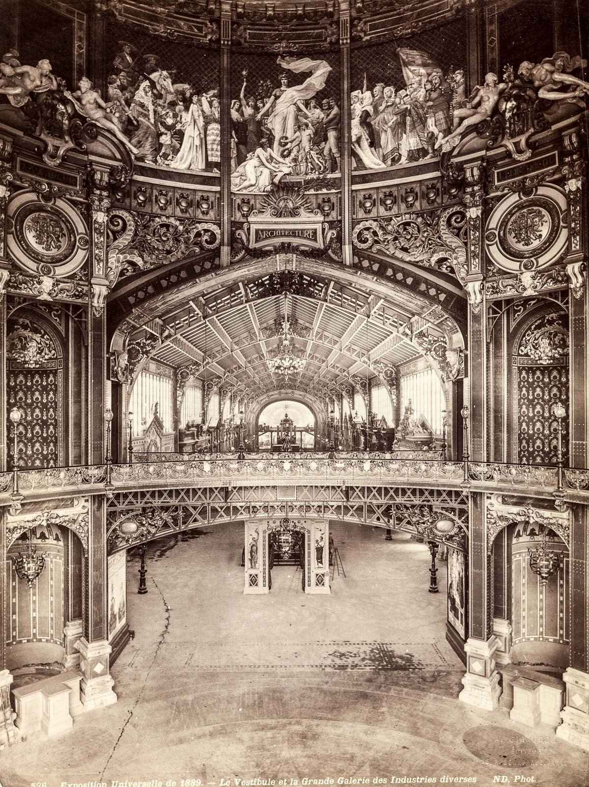 A Grande Galeria das várias indústrias