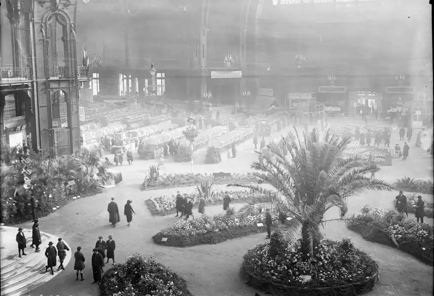 Exposição de horticultura no Grand Palais 1922