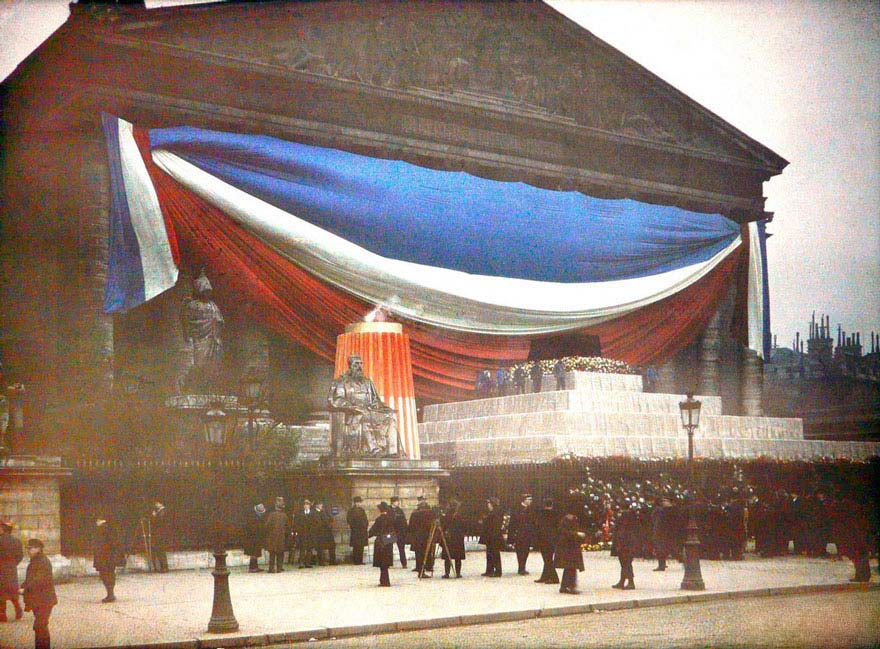 Paris vintage color foto