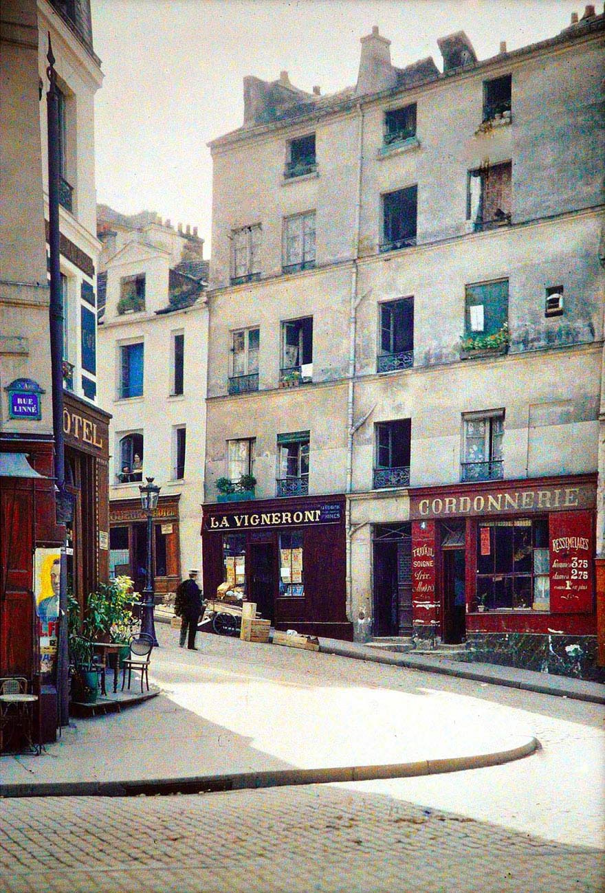 Paris vintage color foto