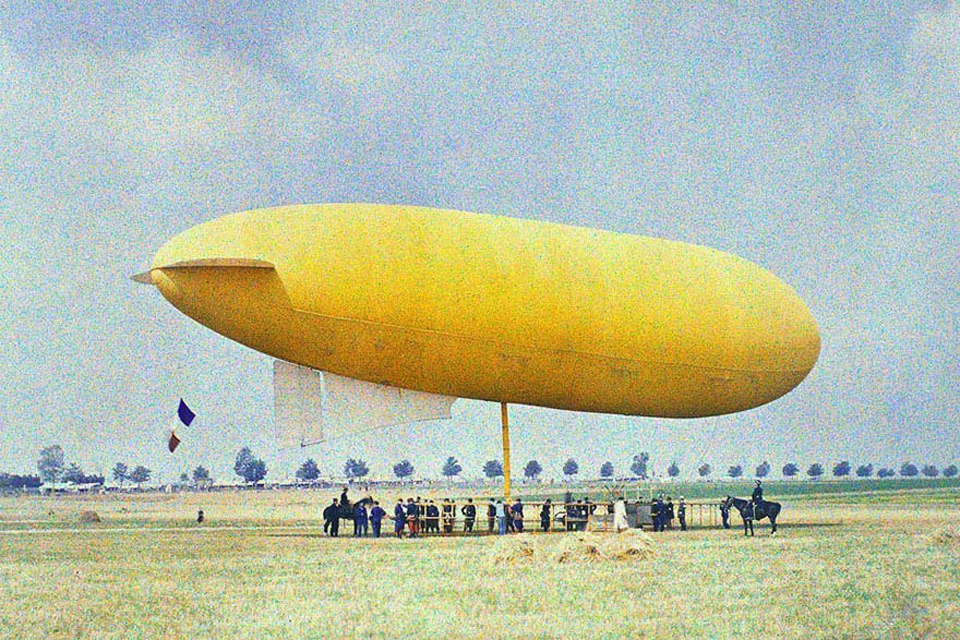 Paris vintage color foto